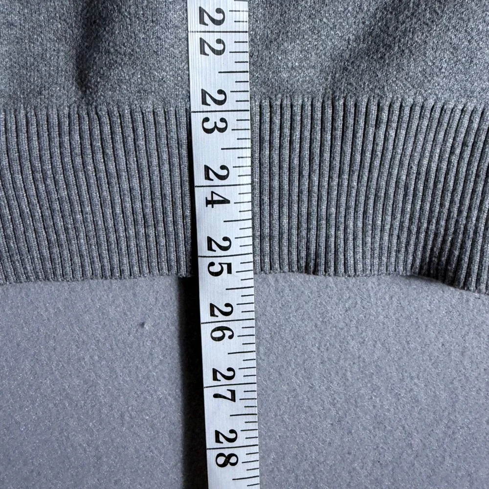 Urban Weekend New York Graphic Crewneck Sweater Grey Green Mens XL Collegiate